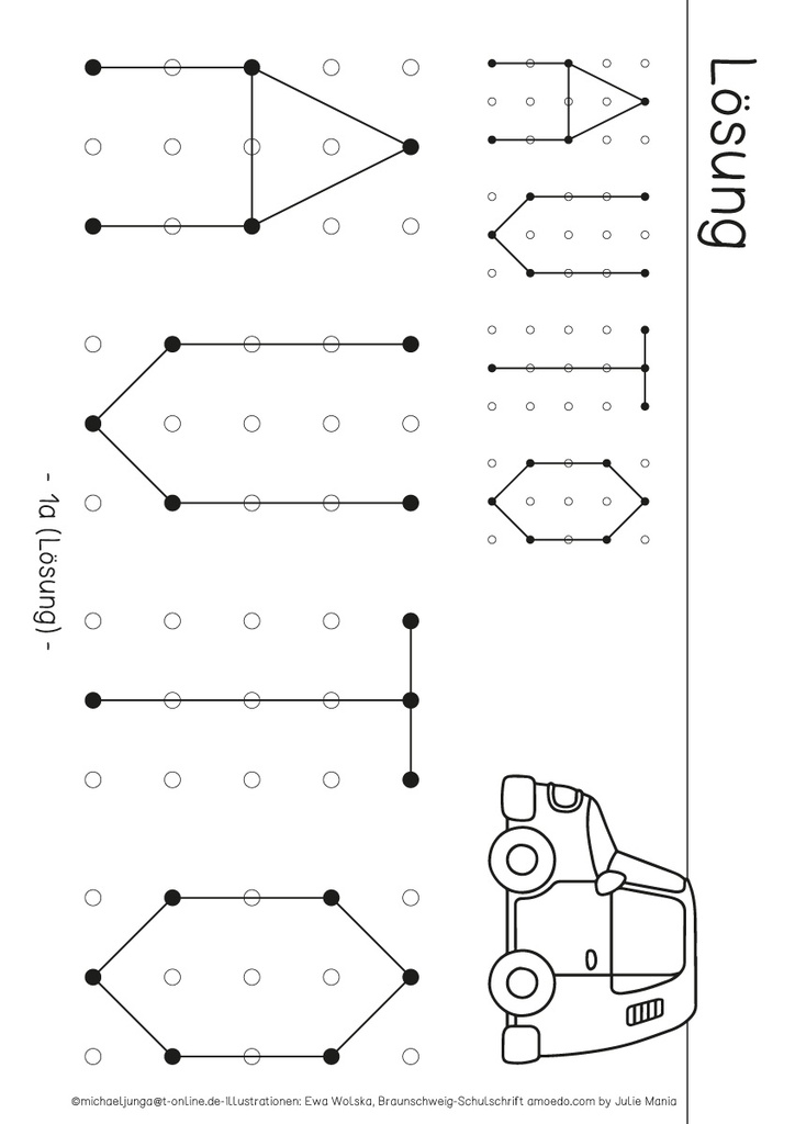 Lernpacket 1: Buchstaben in Punktefelder kopieren PDF