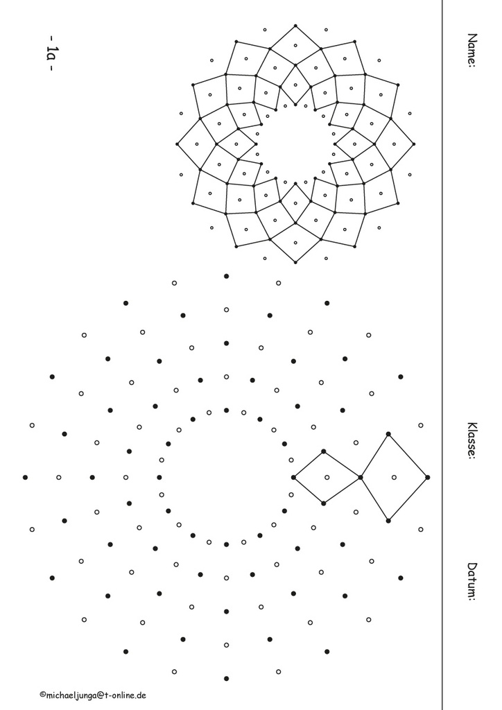 Lernpacket 2: Kreisbilder in Punktefelder kopieren PDF