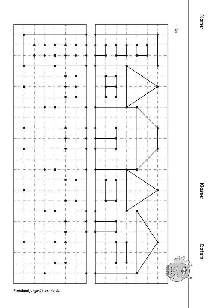 Lernpacket 4: Gebäude in Punkte- oder Gitterfelder spiegeln PDF
