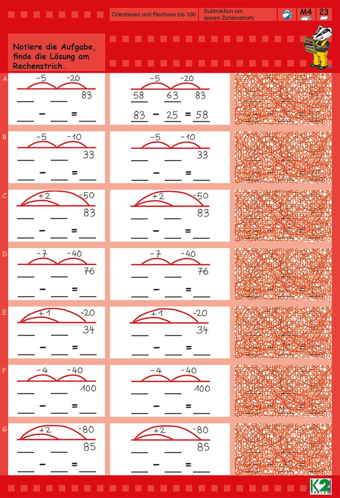 Max Lernkarten Rechnen bis 100