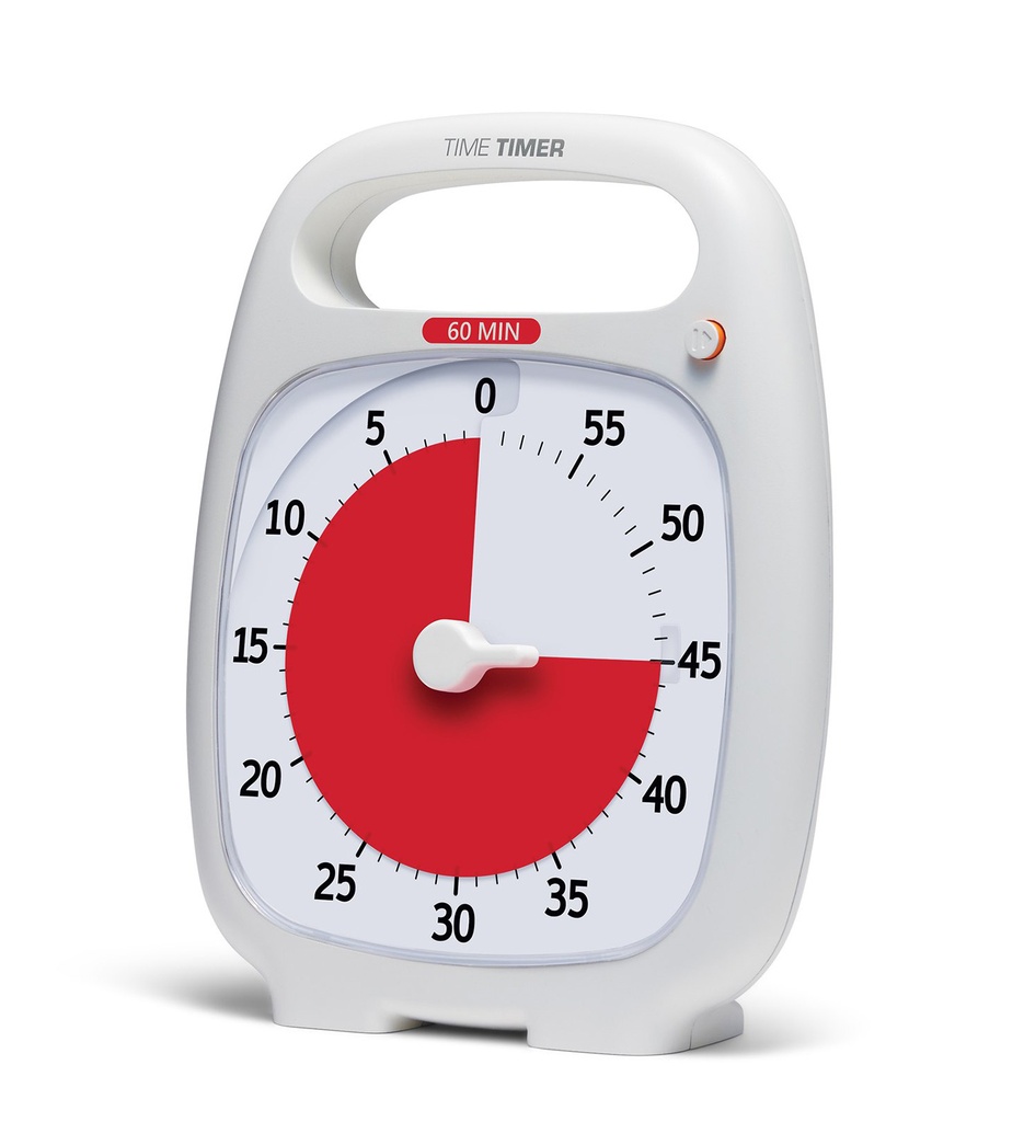 TimeTimer® PLUS weiss 14 x 18 cm