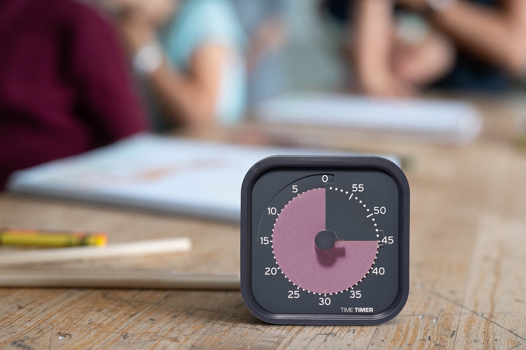 TimeTimer MOD Home Metallic Storm