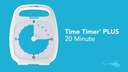 TimeTimer® PLUS weiss 20 Minuten