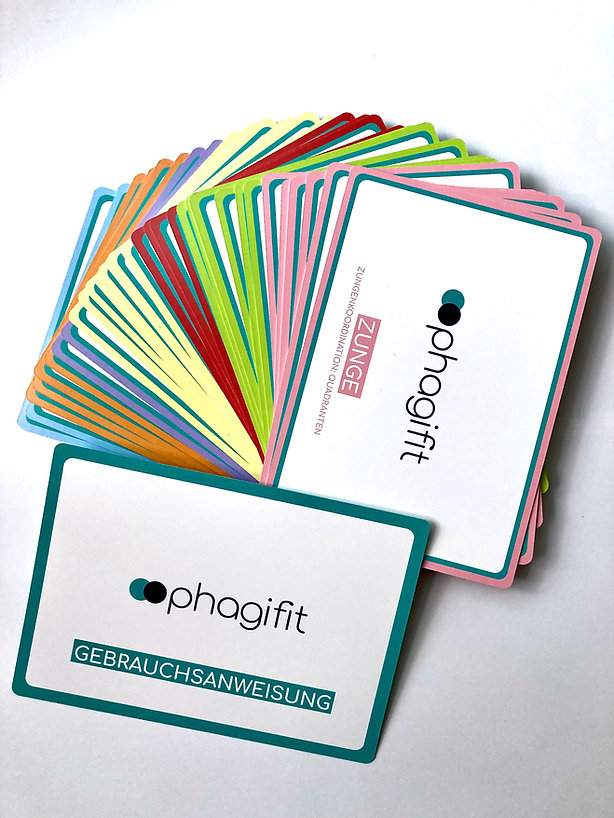 phagifit - Übungskartensatz für die Dysphagietherapie