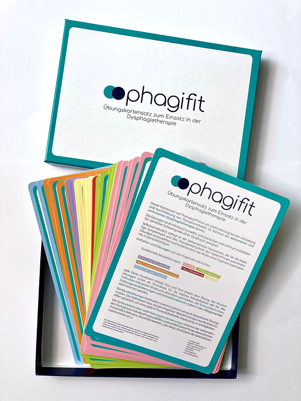 phagifit - Übungskartensatz für die Dysphagietherapie