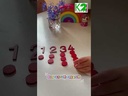 Ziffern und Chips, in Holzbox "Montessori Premium"