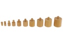 Block mit Zylindern 1 "Montessori Premium"