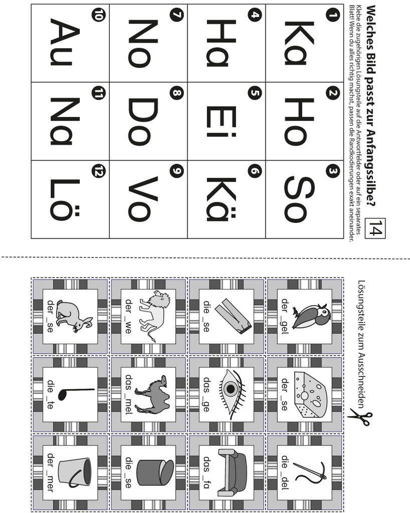Vom Laut zum Wort: Lesestart, Teil 2 PDF