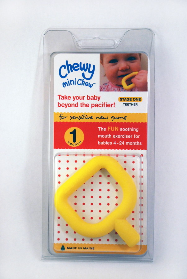 Beißring MINI CHEW - normaler Stiel*