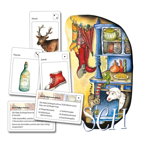 [7120] LAUTer Hexerei Sch - Einlegeregal und Kartensatz