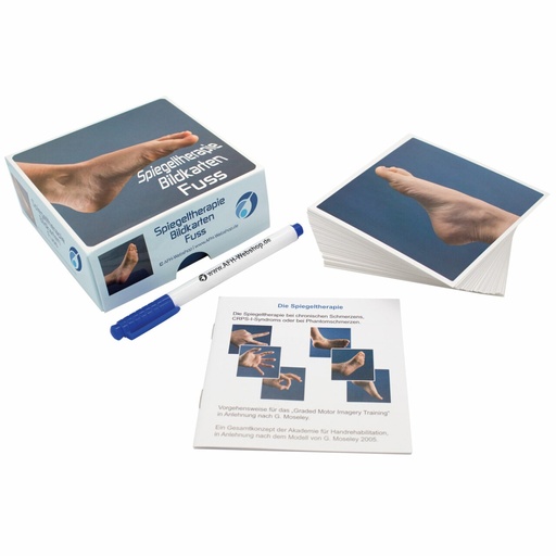 [72049] Spiegeltherapie Bildkarten Fuss