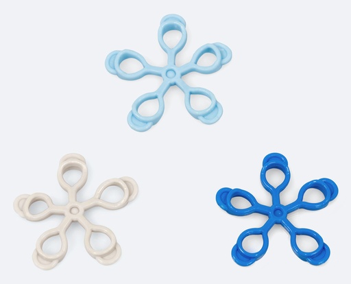 [72076] Finger Expander, Fingertrainer leicht, 3er Set 