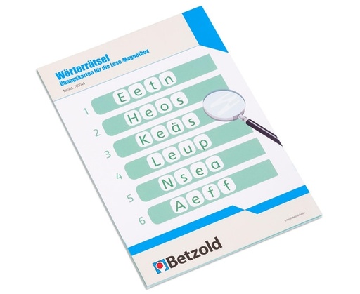 [23105] Wörterrätsel Karten für die Lese Magnetbox