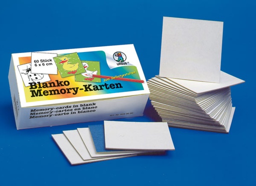 [80059] Blankokarten für Memospiele