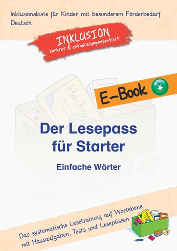 [802126] Der Lesepass für Starter: Einfache Wörter E-Book