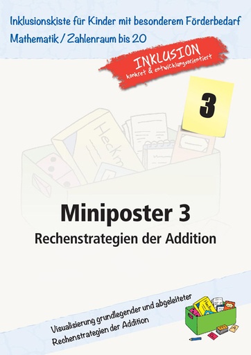 [802145] Miniposter 3: Rechenstrategien der Addition bis 20 PDF