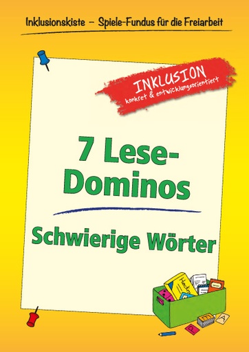 [802158] 7 Lesedominos Schwierige Wörter PDF
