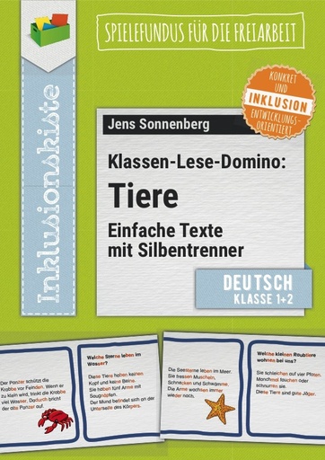 [802169] Klassen Lesedomino Tiere PDF