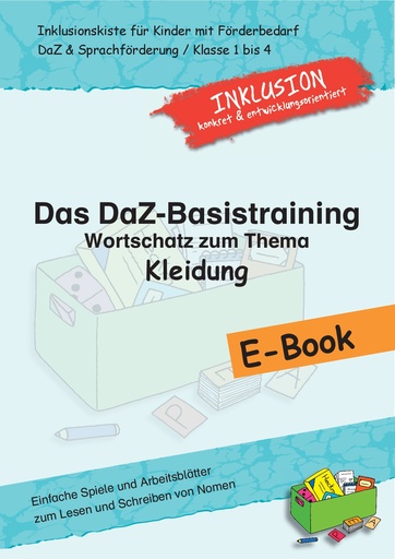 [802173] Das DaZ-Basistraining: Wortschatz zum Thema Kleidung E-Book