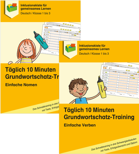 [8021840] Grundwortschatztraining: Einfache Nomen/Einfache Verben E-Book Sparpaket