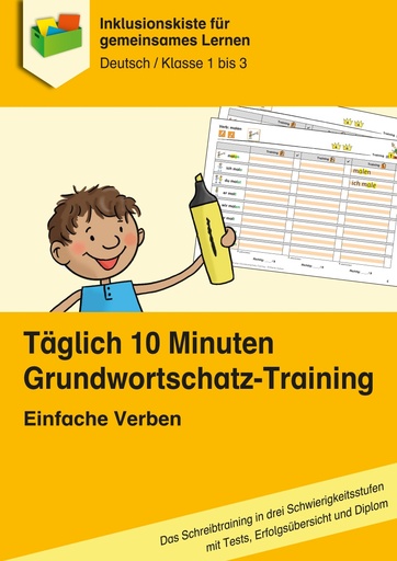 [802185]  Grundwortschatztraining: Einfache Verben E-Book