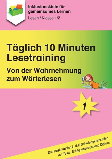 [802192] Täglich 10 Minuten Lese-Training: Wörterlesen PDF