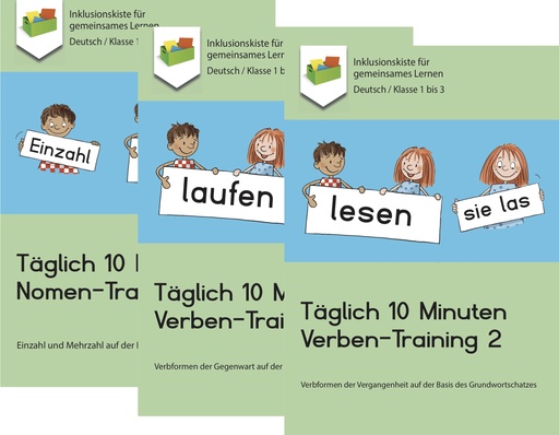 [802217] Sparpaket: 10 Min. Nomen- / Verben-Training PDF