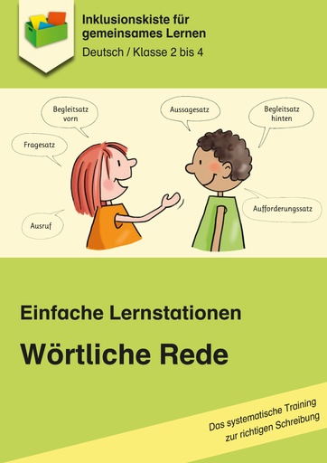 [802242] Einfache Lernstationen: Wörtliche Rede PDF
