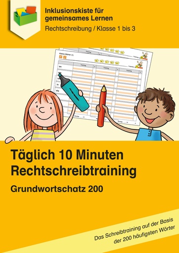 [802251] Rechtschreibtraining 200 Wörter des Grundwortschatzes E-Book