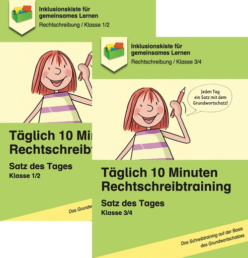 [802260] Rechtschreibtraining Paket Satz des Tages (1-4) E-Book