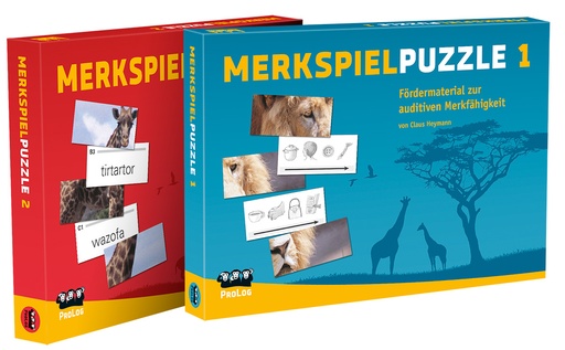 [80315] Merkspielpuzzle 1 + 2 Set