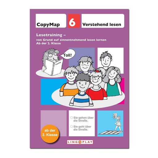 [80563] CopyMap 6 Von Grund auf sinnentnehmend lesen lernen
