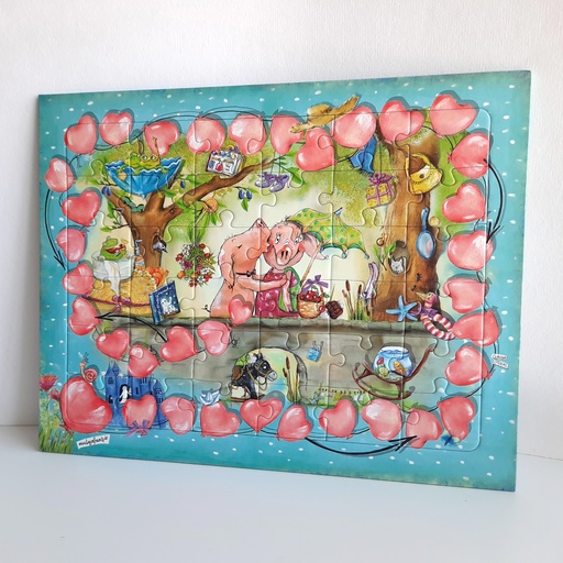 [80788] Schlawiner und Charlott Puzzle zum Laut /sch/