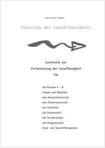 [81146] Training der Leseflüssigkeit