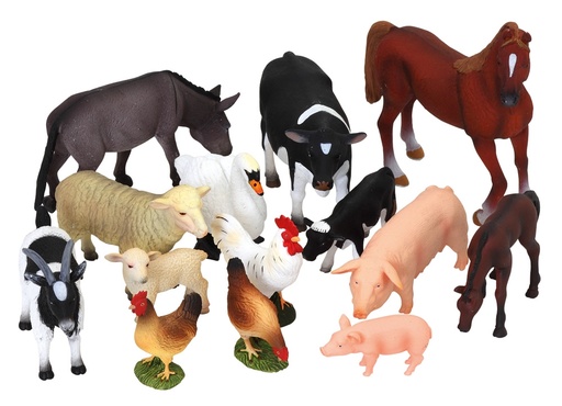 [41180] Bauernhof Tiere für Sprachspiele