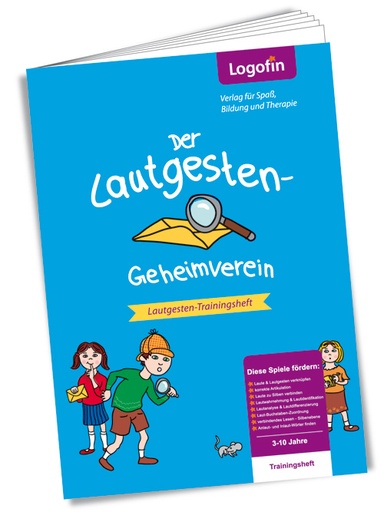 [81502] Lautgesten Trainingsheft "Der Lautgesten Geheimverein"