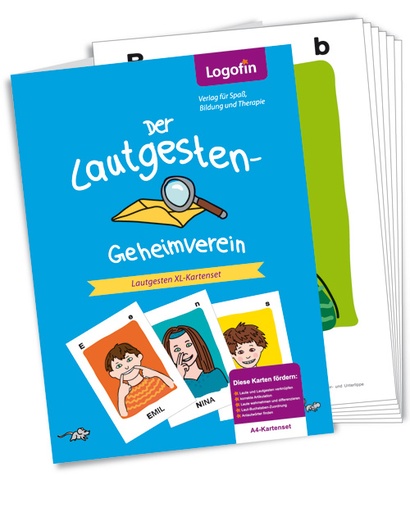 [81504] Lautgesten XL-Kartenset "Der Lautgesten Geheimverein"