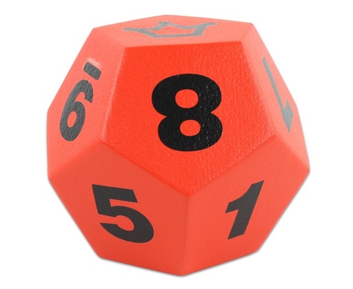 [41250] Riesige Schulwürfel rot