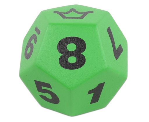 [41252] Riesige Schulwürfel grün