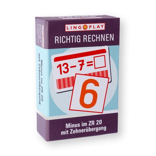 [84133] Minus im Zahlenraum 20 mit Zehnerübergang