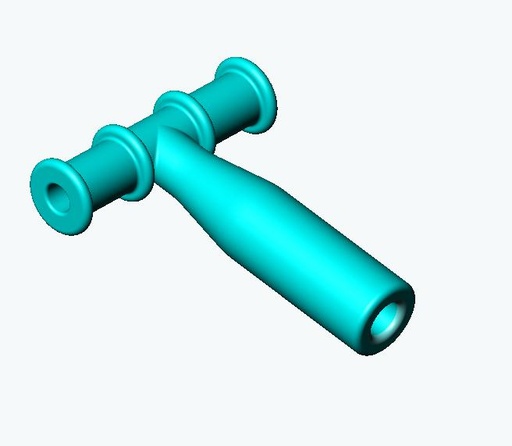 [84257] Beißrohr CHEWY TUBE - dicker Stiel