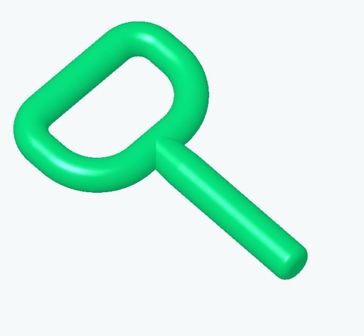 [84262] Beißring Super Chew - mit rundem Handgriff