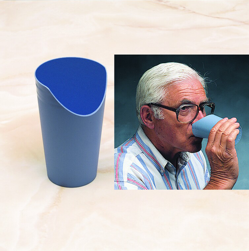 [84275] Becher Nasenausschnitt blau