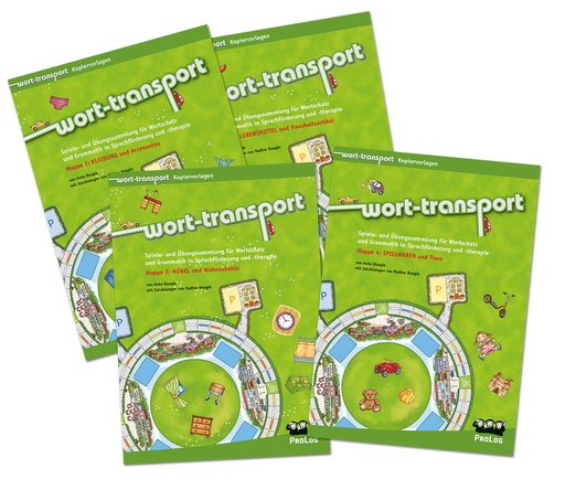 [86104] Worttransport 4 Mappen im Paket