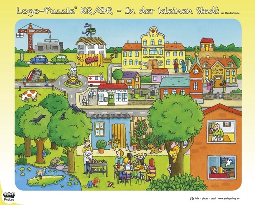 [86123] Logo-Puzzle KR/GR