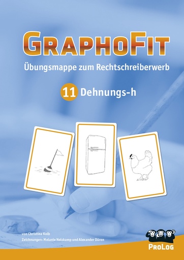 [86145] GraphoFit-Übungsmappe 11, Dehnungs-h