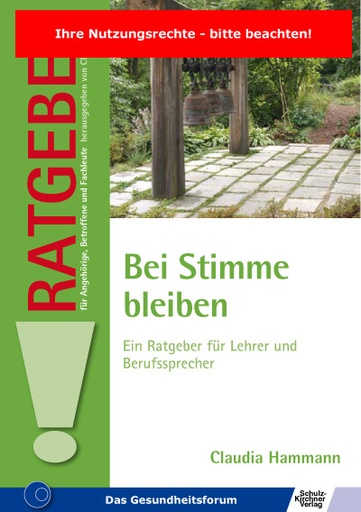 [873330] Bei Stimme bleiben E-Book 