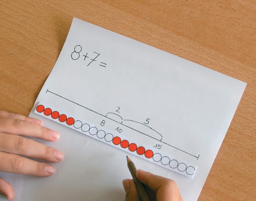 [4600] Mess- und Perlenlineale 20 cm Materialpaket