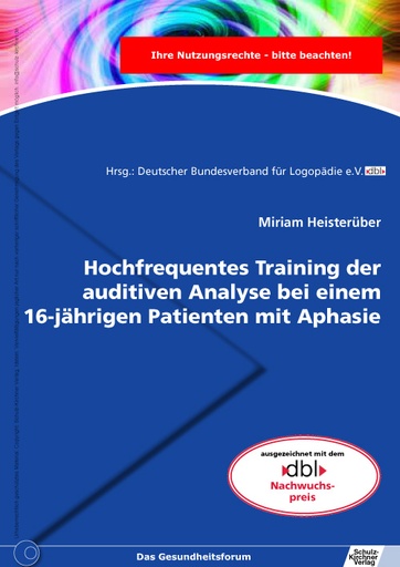 [874230] Hochfrequentes Training auditiver Analyse E-Book