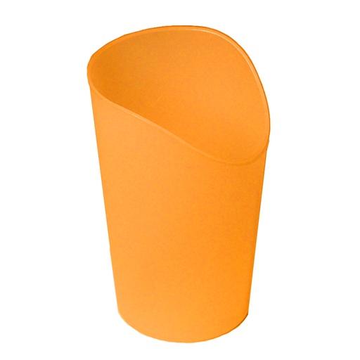 [87824] Trinkbecher mit Nasenausschnitt, orange